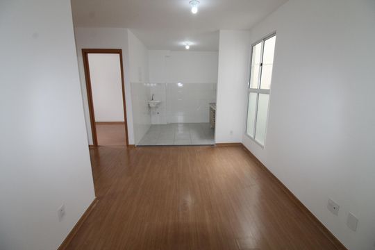 Sala de apartamento para alugar com 2 quartos, 43m² em Bom Retiro, São José dos Campos