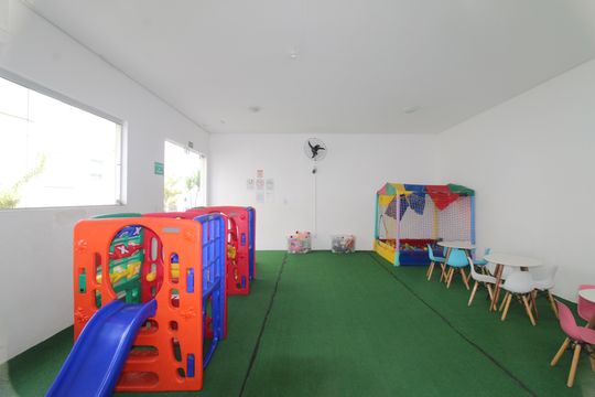 Área comum - Brinquedoteca de apartamento para alugar com 2 quartos, 43m² em Bom Retiro, São José dos Campos