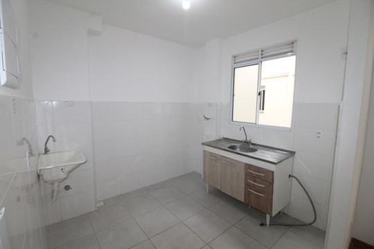Cozinha de apartamento para alugar com 2 quartos, 43m² em Bom Retiro, São José dos Campos