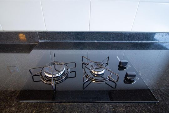 Cozinha de apartamento para alugar com 1 quarto, 45m² em Jardim Guaruja, Sorocaba