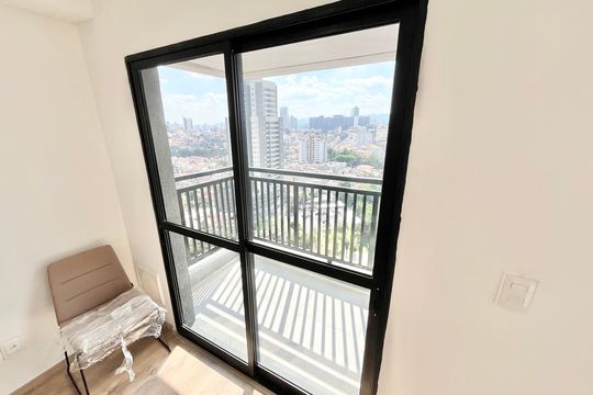 Varanda da Sala de kitnet/studio para alugar com 1 quarto, 31m² em Parada Inglesa, São Paulo