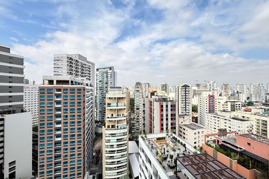 Vista de apartamento para alugar com 1 quarto, 25m² em Vila Nova Conceição, São Paulo