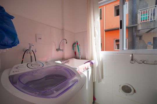 Área de Serviço de apartamento para alugar com 2 quartos, 66m² em Santinho, Florianópolis