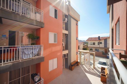 Vista da Sacada de apartamento para alugar com 2 quartos, 66m² em Santinho, Florianópolis