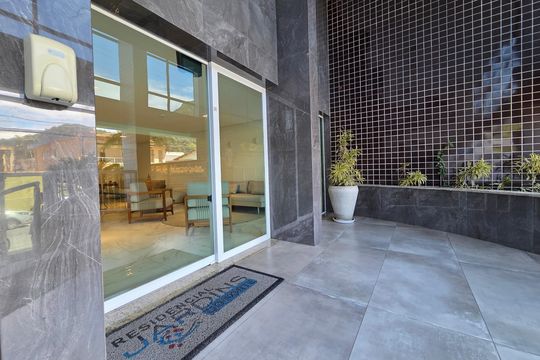Fachada de apartamento para alugar com 1 quarto, 59m² em Canto do Forte, Praia Grande