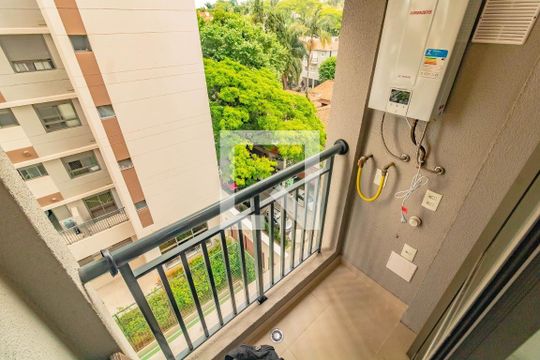 Varanda de apartamento para alugar com 1 quarto, 26m² em Jardim Prudência, São Paulo