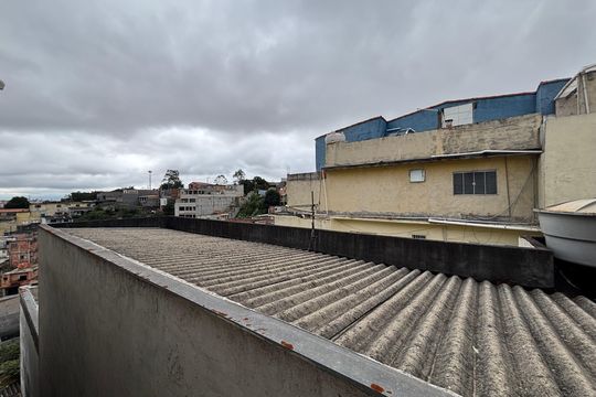 Vista da Rua de casa para alugar com 1 quarto, 33m² em Jardim Dayse, Ferraz de Vasconcelos