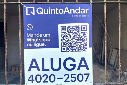 Placa de casa para alugar com 1 quarto, 36m² em Jardim Dayse, Ferraz de Vasconcelos