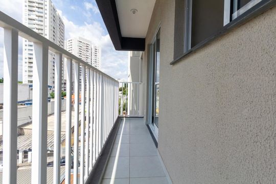 Varanda de apartamento para alugar com 2 quartos, 39m² em Jardim Maringa, São Paulo