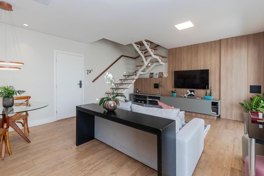 Sala de apartamento para alugar com 2 quartos, 106m² em Cidade Monções, São Paulo
