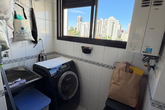 Área de serviço de apartamento à venda com 3 quartos, 74m² em Vila Mariana, São Paulo