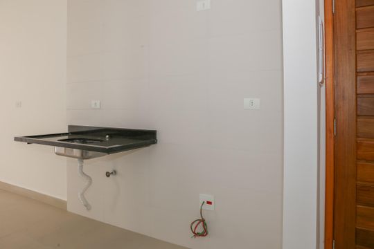 Cozinha de kitnet/studio à venda com 1 quarto, 30m² em Lapa, São Paulo
