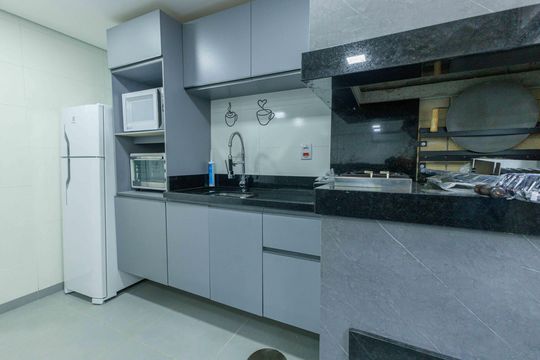 Área comum - Salão de festas de apartamento à venda com 2 quartos, 80m² em Floresta, Porto Alegre
