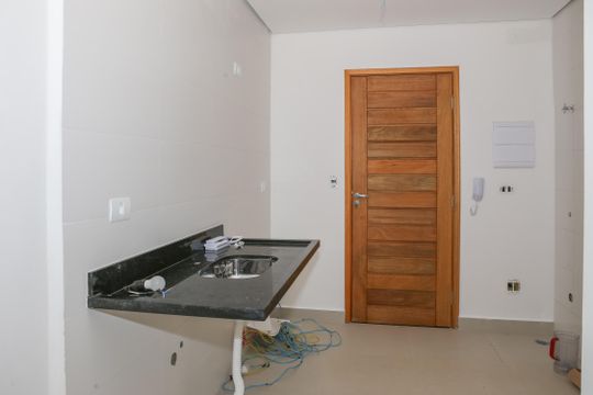 Cozinha de kitnet/studio à venda com 1 quarto, 35m² em Lapa, São Paulo