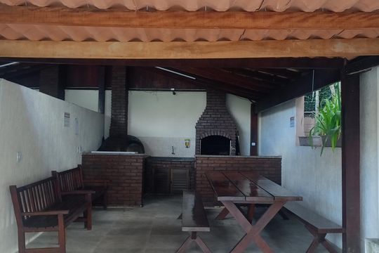 Área comum - Churrasqueira de apartamento para alugar com 3 quartos, 70m² em Panamby, São Paulo