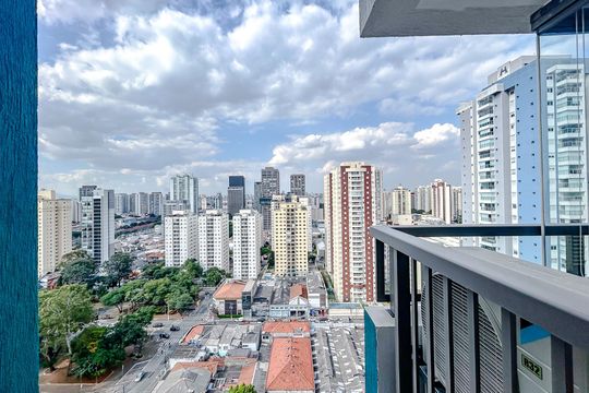 Vista do Quarto 1 de apartamento para alugar com 2 quartos, 55m² em Tatuapé, São Paulo