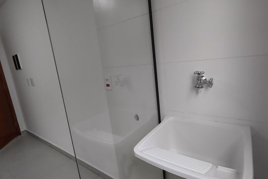 Área de Serviço de apartamento para alugar com 1 quarto, 32m² em São José, São Caetano do Sul