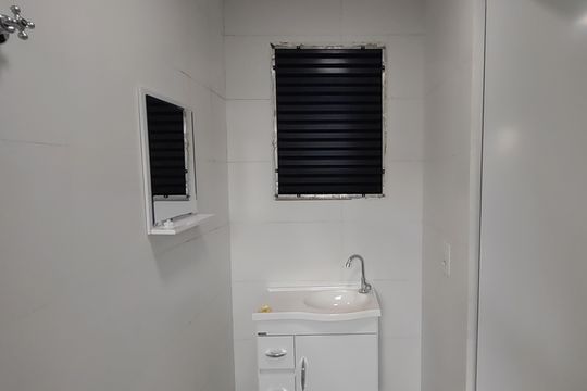 Banheiro da Suíte de apartamento para alugar com 1 quarto, 32m² em São José, São Caetano do Sul