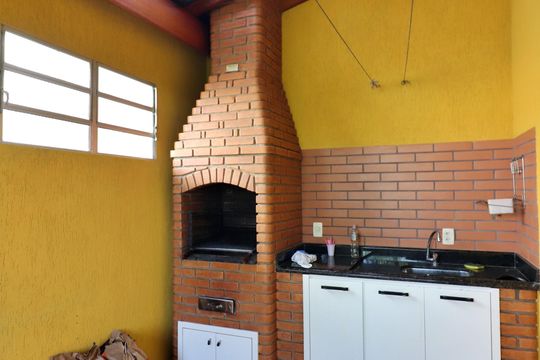 Espaço Gourmet de casa de condomínio para alugar com 2 quartos, 160m² em Cooperativa, São Bernardo do Campo