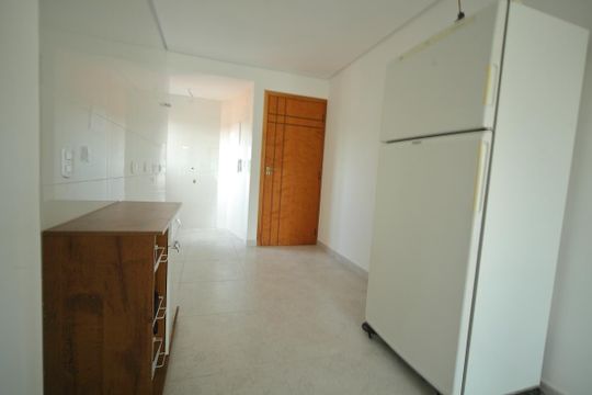 Cozinha  de apartamento à venda com 2 quartos, 53m² em Jardim Lavinia, São Bernardo do Campo