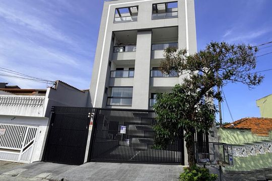 Fachada  de apartamento à venda com 2 quartos, 53m² em Jardim Lavinia, São Bernardo do Campo