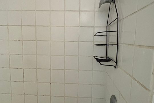 Banheiro da Suíte de apartamento à venda com 1 quarto, 90m² em Jardim, Santo André