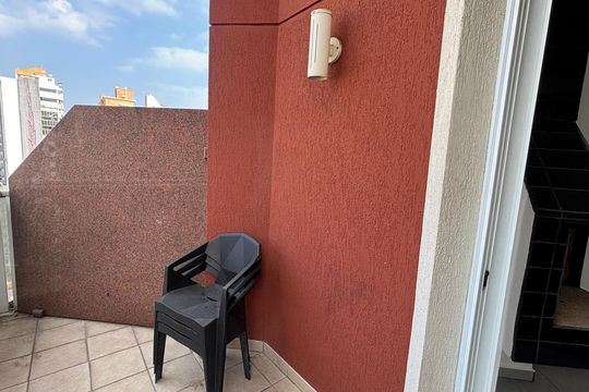 Sala - Sala de Jantar Varanda de apartamento à venda com 1 quarto, 90m² em Jardim, Santo André