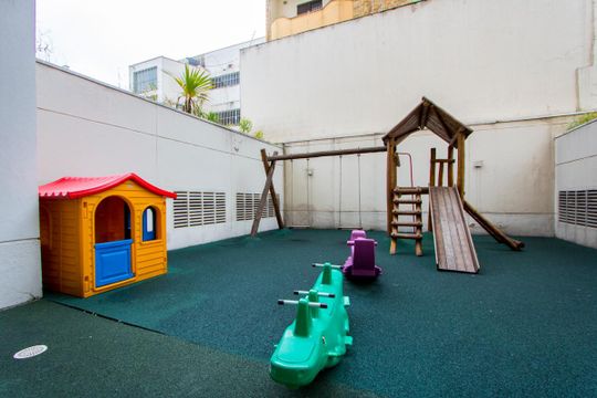 Área comum - Playground de apartamento à venda com 2 quartos, 53m² em Vila Alzira, Santo André