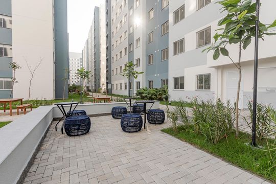 Área Comum de apartamento à venda com 1 quarto, 34m² em Jardim São Luís, São Paulo