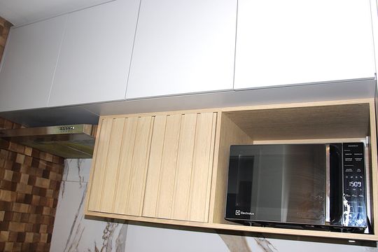 Cozinha de apartamento à venda com 1 quarto, 25m² em Bela Vista, São Paulo