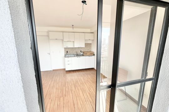 Varanda da Sala de kitnet/studio para alugar com 1 quarto, 31m² em Parada Inglesa, São Paulo