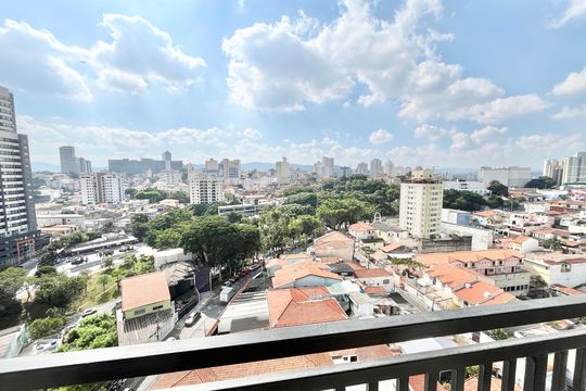 Varanda da Sala de kitnet/studio à venda com 1 quarto, 31m² em Parada Inglesa, São Paulo