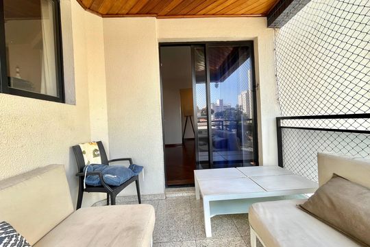 Varanda de apartamento à venda com 3 quartos, 170m² em Vila Mascote, São Paulo