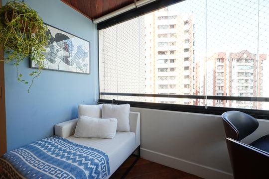 Varanda de apartamento à venda com 3 quartos, 82m² em Jardim Vila Mariana, São Paulo