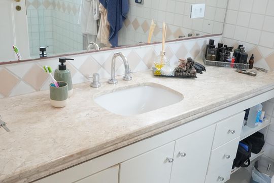 Suíte de apartamento à venda com 3 quartos, 82m² em Jardim Vila Mariana, São Paulo