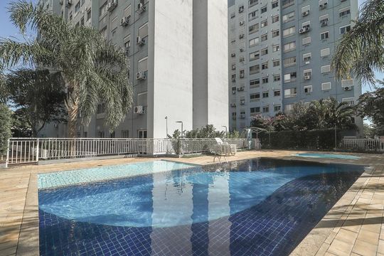 Área comum - Piscina de apartamento à venda com 3 quartos, 64m² em Passo das Pedras, Porto Alegre