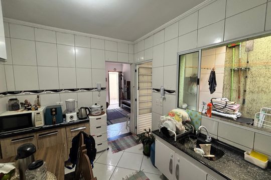 Cozinha de casa à venda com 2 quartos, 60m² em Parque Boturussu, São Paulo