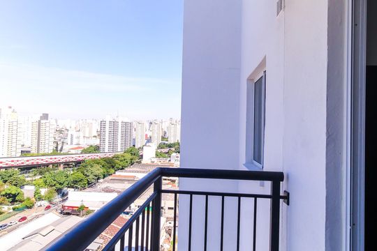 Varanda de apartamento para alugar com 1 quarto, 28m² em Brás, São Paulo