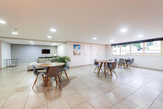 Área externa de kitnet/studio para alugar com 1 quarto, 27m² em Jardim Paulista, São Paulo