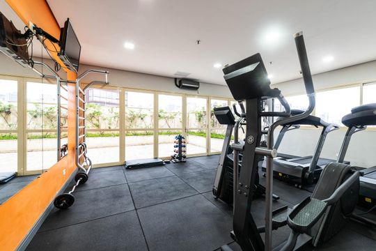 Área externa de kitnet/studio para alugar com 1 quarto, 27m² em Jardim Paulista, São Paulo