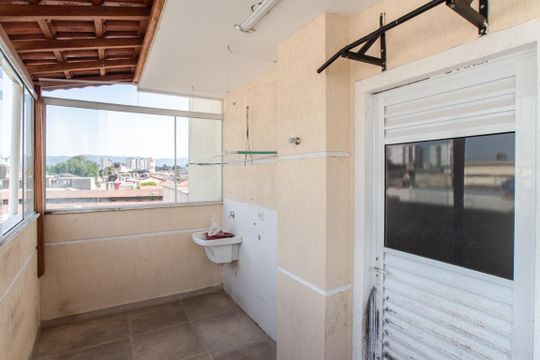 Área de Serviço de apartamento para alugar com 1 quarto, 42m² em Jardim Brasil (zona Norte), São Paulo