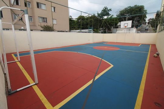 Área comum - Quadra Esportiva de apartamento para alugar com 2 quartos, 65m² em Jardim Satélite, São José dos Campos