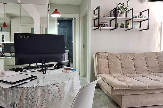 Sala de apartamento para alugar com 1 quarto, 40m² em Centro, Niterói