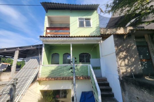Fachada de casa para alugar com 3 quartos, 66m² em Boa Vista, São Gonçalo