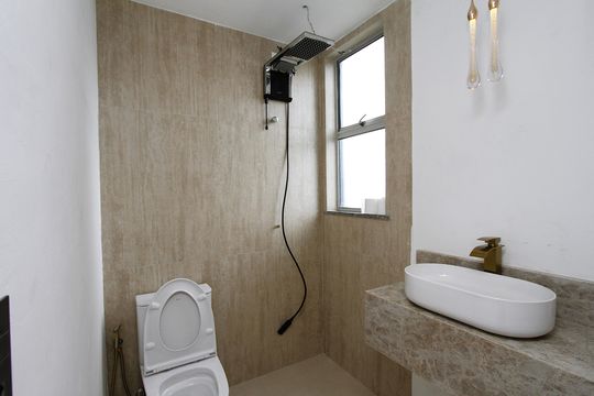 Banheiro 3 de apartamento à venda com 4 quartos, 124m² em Buritis, Belo Horizonte