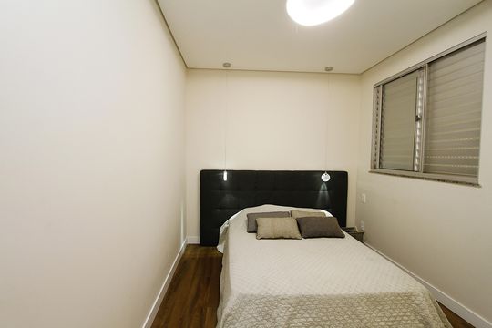 Quarto 3 - Suíte de apartamento à venda com 4 quartos, 124m² em Buritis, Belo Horizonte