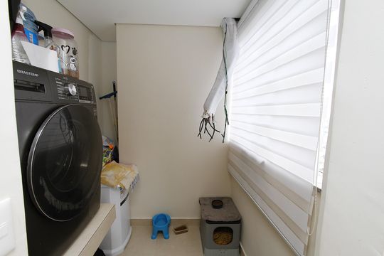 Área de Serviço de apartamento à venda com 4 quartos, 124m² em Buritis, Belo Horizonte