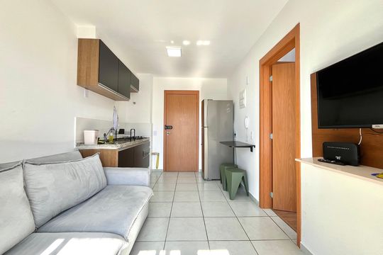 Sala de apartamento para alugar com 1 quarto, 26m² em Vila da Saúde, São Paulo