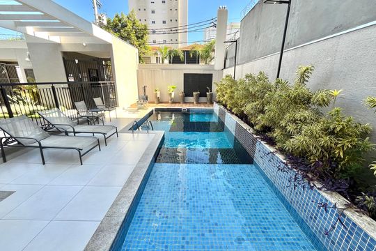 Área comum - Piscina de apartamento para alugar com 1 quarto, 26m² em Vila da Saúde, São Paulo