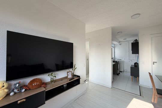 Sala de apartamento para alugar com 2 quartos, 61m² em Taquara, Rio de Janeiro